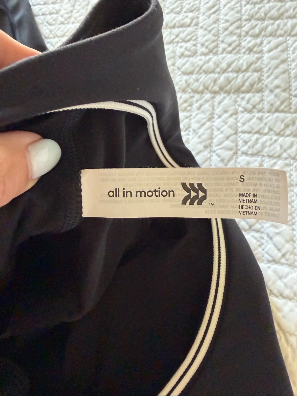 Black Racerback Athletic Dress - Picture 9 of 10